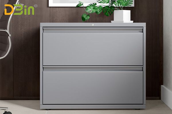 fireproof lateral filing cabinet for office